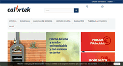 Desktop Screenshot of calortek.com